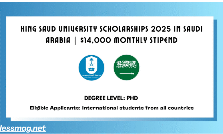 King Saud University Initiative Scholarship 2025/2026 Application Process 1 King Saud University Initiative Scholarship